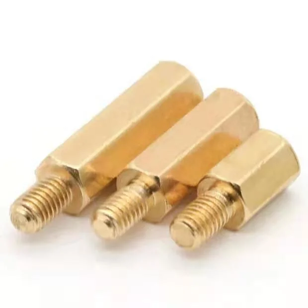 Made in China Fastener Consisting of Head and Screw Bolt Cheap Price Brass Gold Bolt