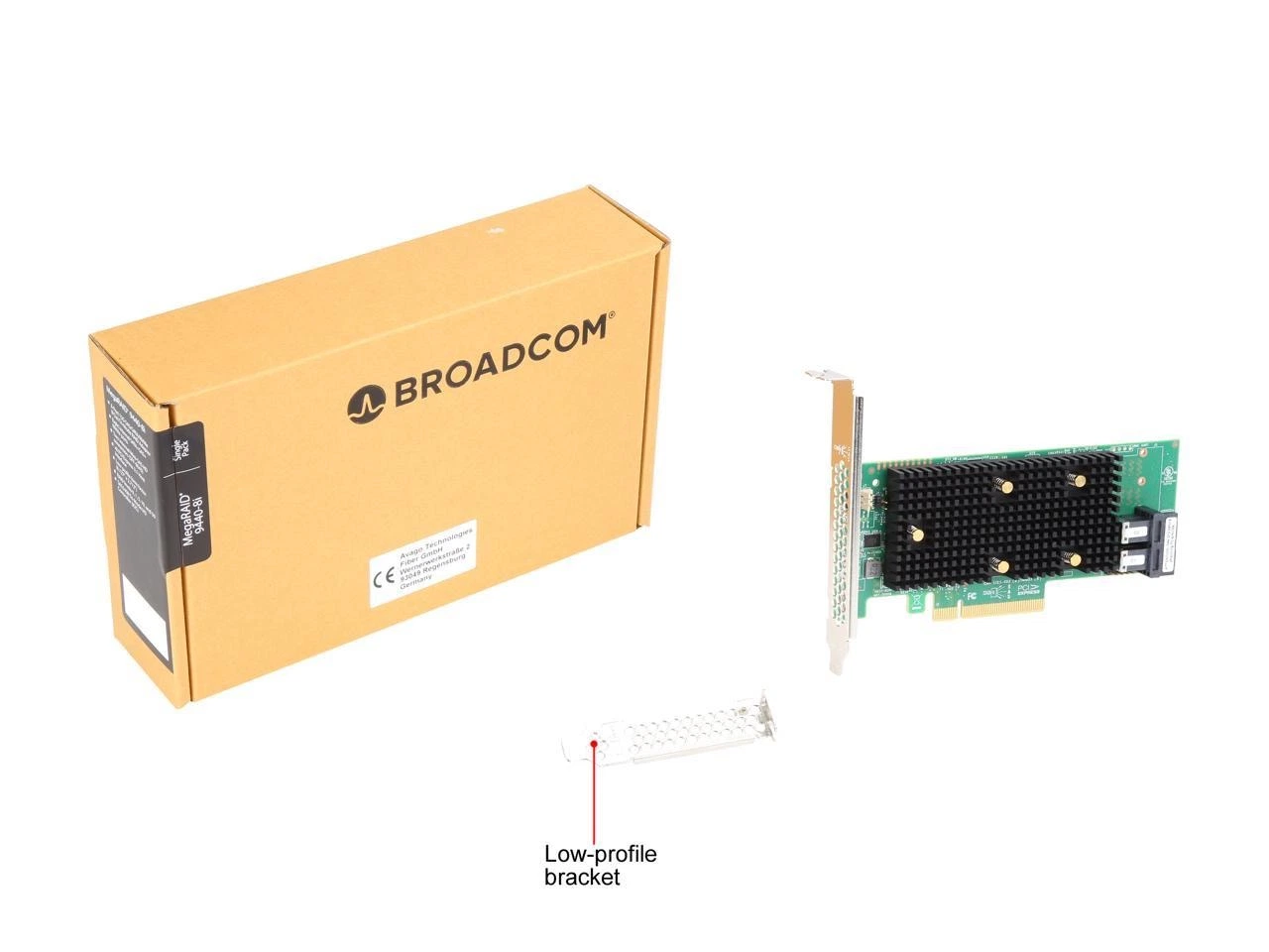 Broadcom Agavo LSI Logic Controller Card 05-50008-02 Megaraid 9440-8I 8port 12gbs Sas/SATA/Pcie