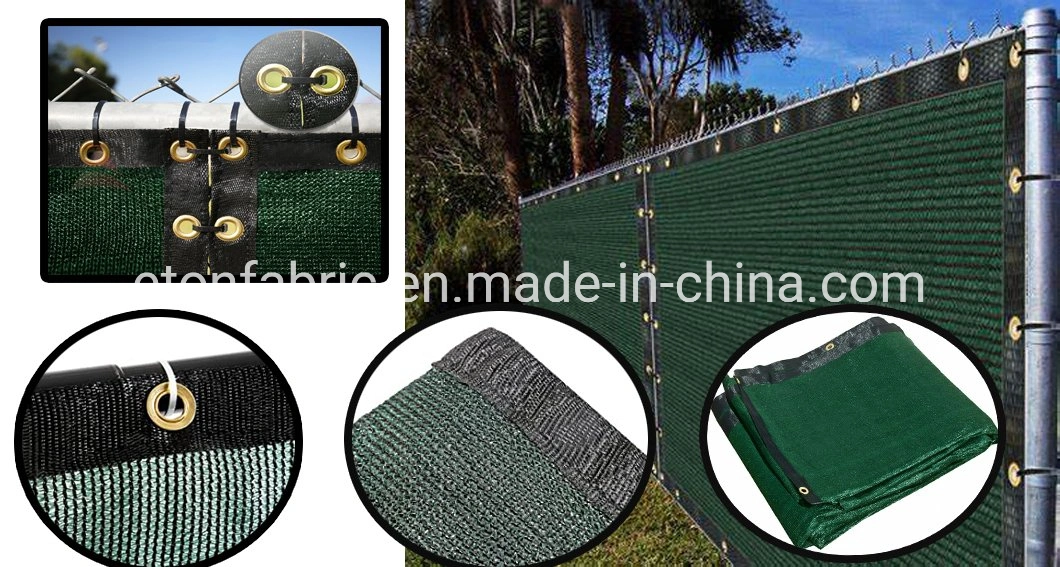 130GSM Black Privacy Fence Screen Mesh Screen