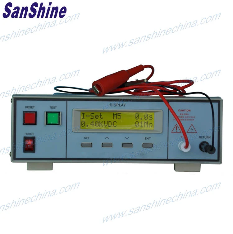 Testeur de résistance d'isolation de tension de résistance c.a. programmable (SS7112)