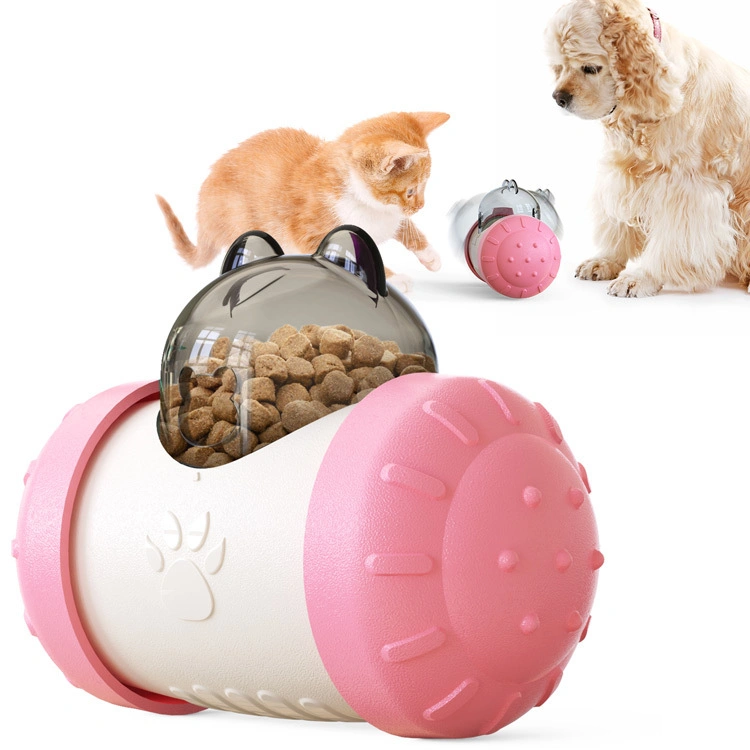 Tumbletime Rolling Slow Feeder Toy Puzzles Interactive Pet Toys for Dogs and Cats