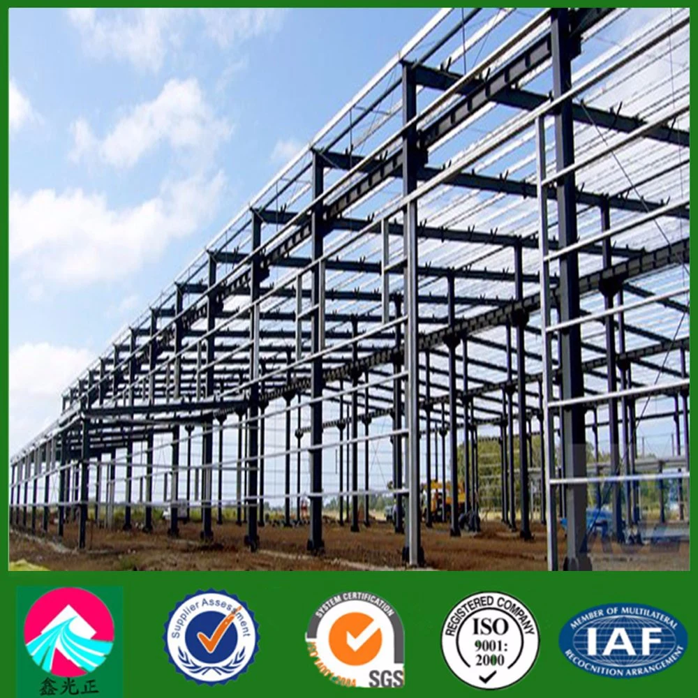 Prefabricated Customized Steel Structure Building with Workshop and Mezzanine Office (XGZ-A011)