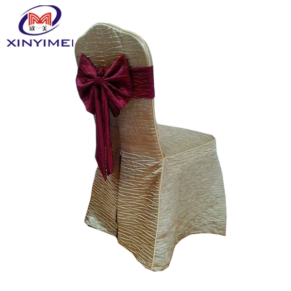 Big Sale Wedding Banquet Polyester Chair Cover Textile (XY297)