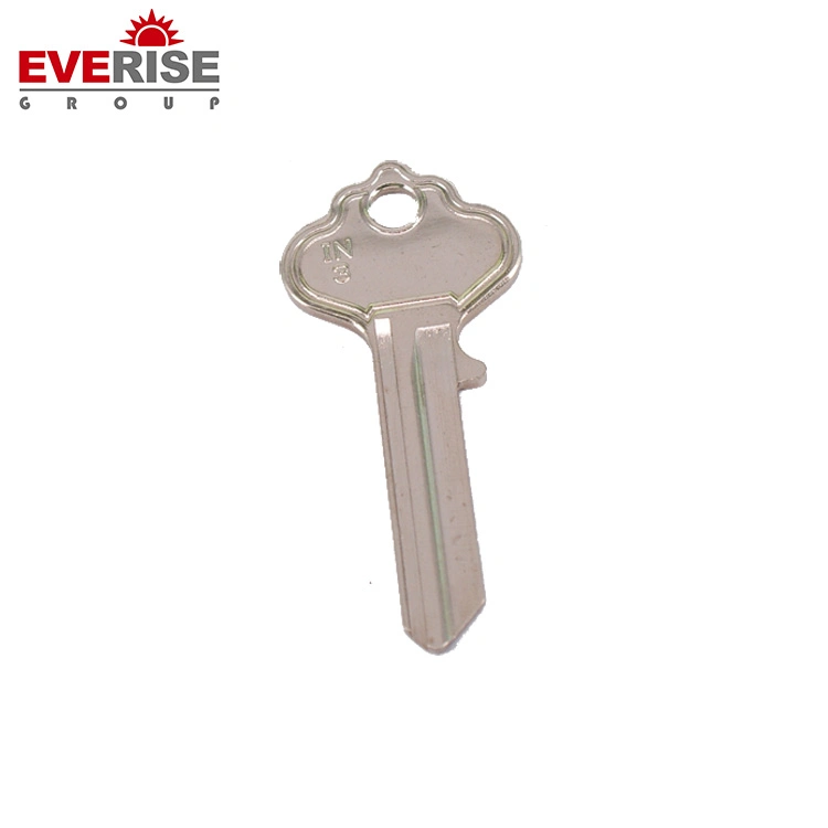 Brass Blank Key with Round and Square Head for Door