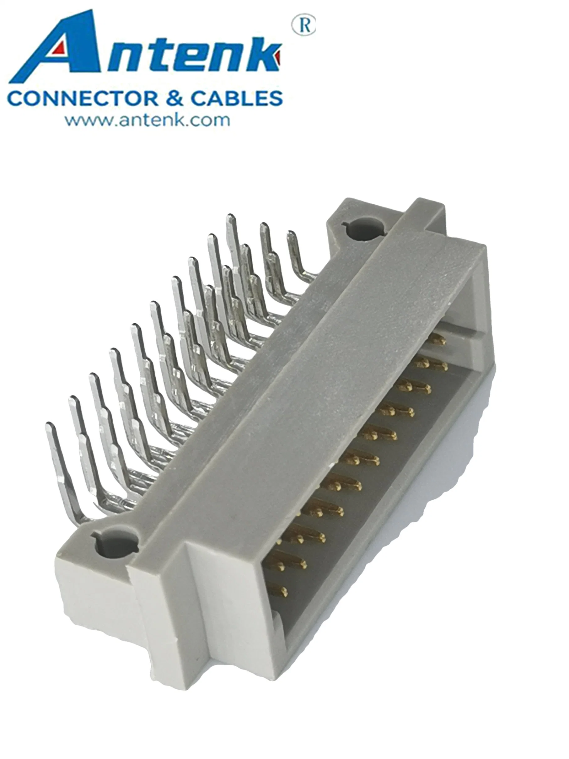 Dual Row 56pin Male Ddin 41612 / IEC 60603-2 PCB Connectors