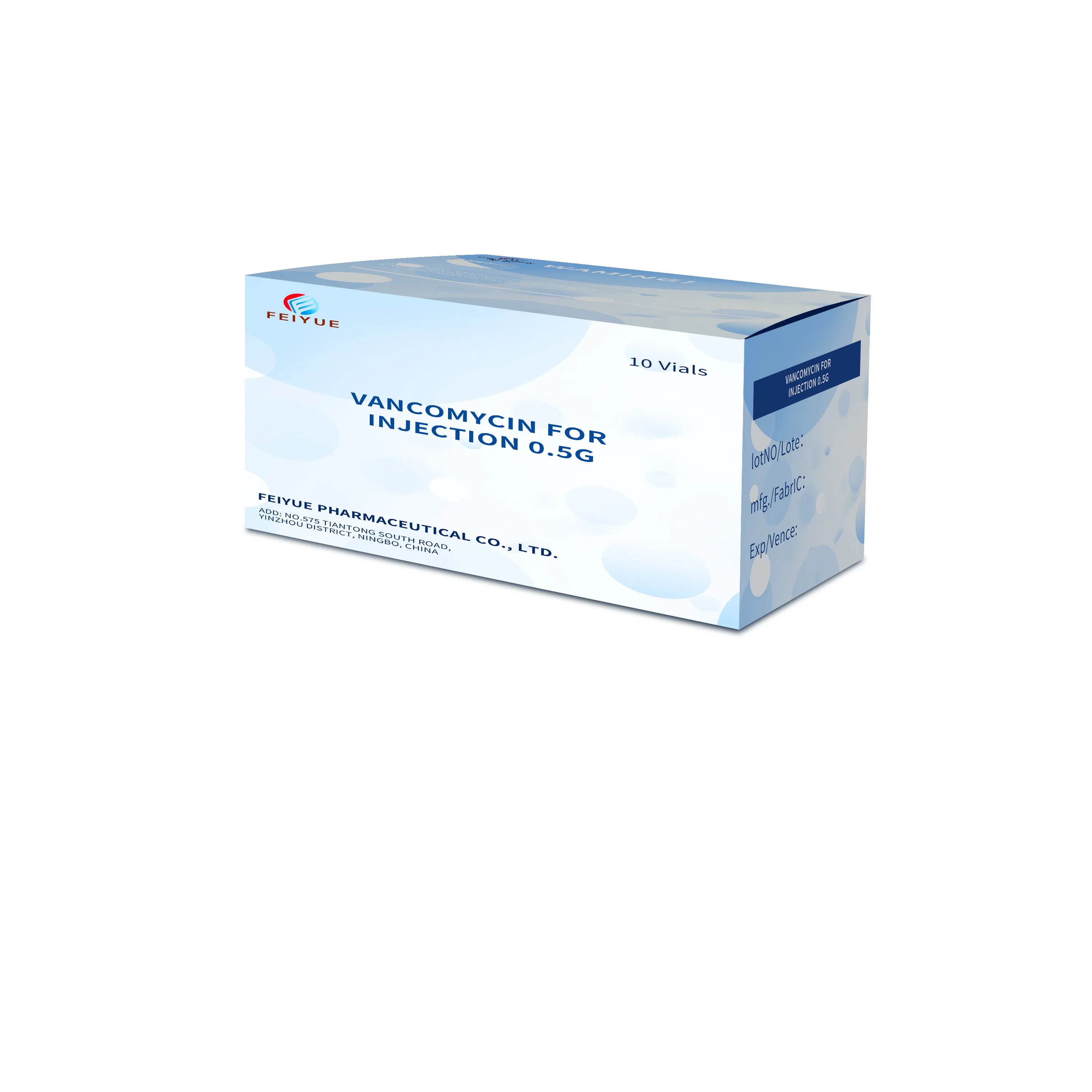 GMP Powder Injection Vancomycin for Injection 1.0g