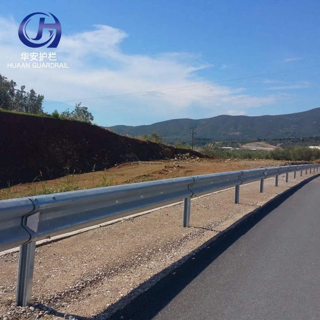 Thrie Wave Guardrail Plate Flex Beam Traffic Fence Road Construction Project Guard Rail System