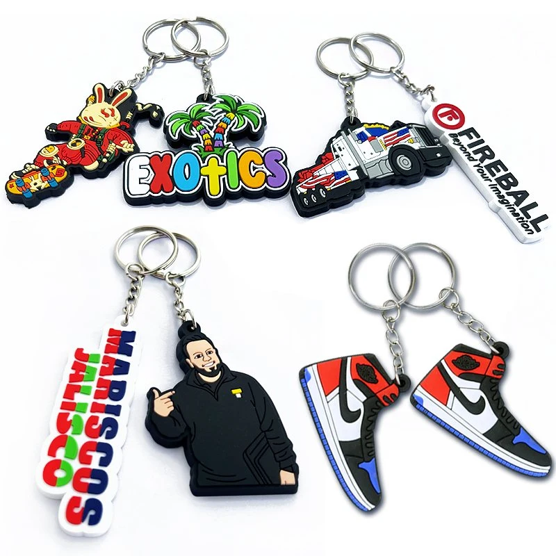 Release Quick Soft PVC Rubber Silicone Keychain Disconnect Quick Release Clip Quarter Holder Key Ring