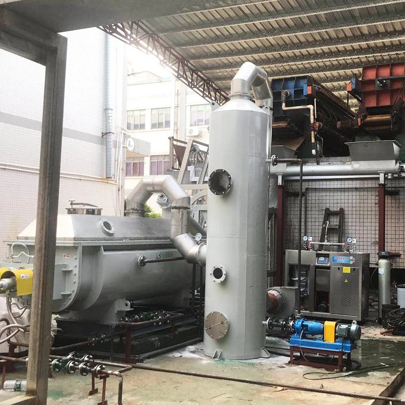 Lâmina oco Lamas Máquina Secadora de inclinação do vácuo do tambor rotativo Secador de bandeja