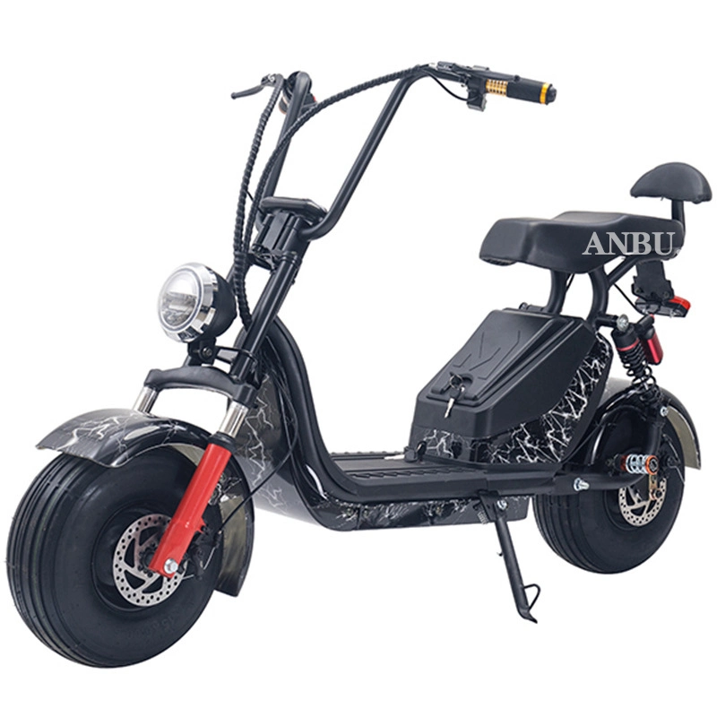 Nova scooter elétrica de 1000 W Citycoco Adult, de baixo regime, chinesa Adulto Mini