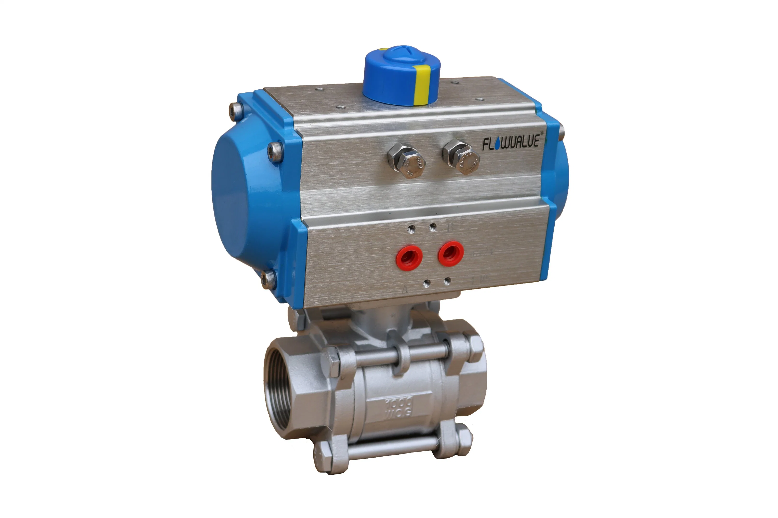 1/2/3 Piece Body Stainless Steel Full Bore Ball Valve