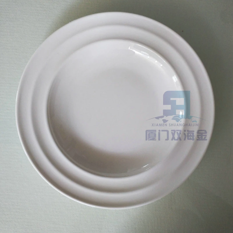 Dinner Plates for Restaurant Wholesale/Supplier Melamine Plates 7/8/9/10 Inch White Dinner Plate