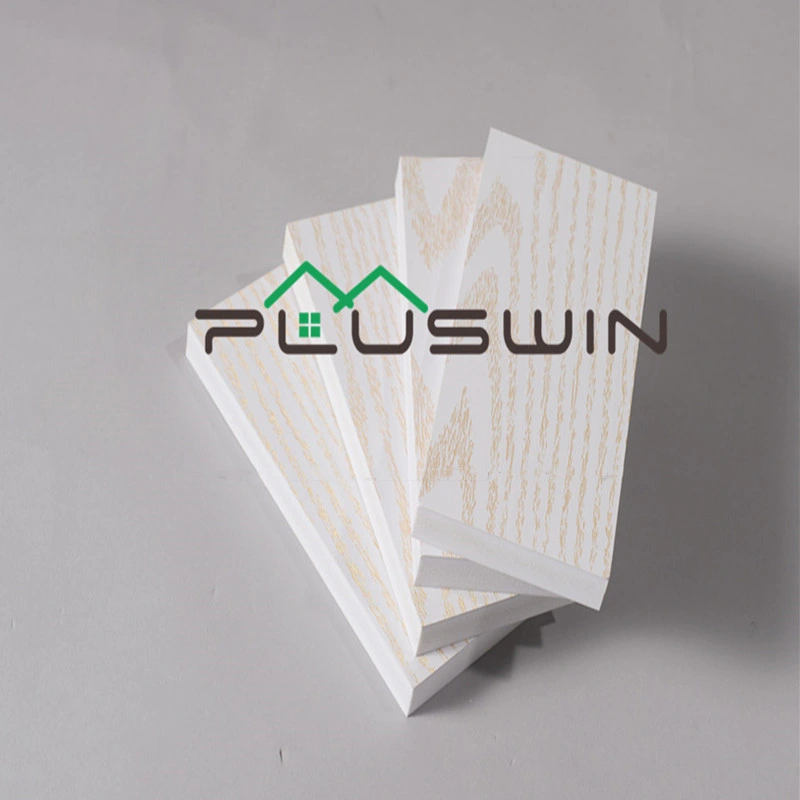 High Density Plastic Foam 15mm Thick Wood Surface PVC Foam Sheet