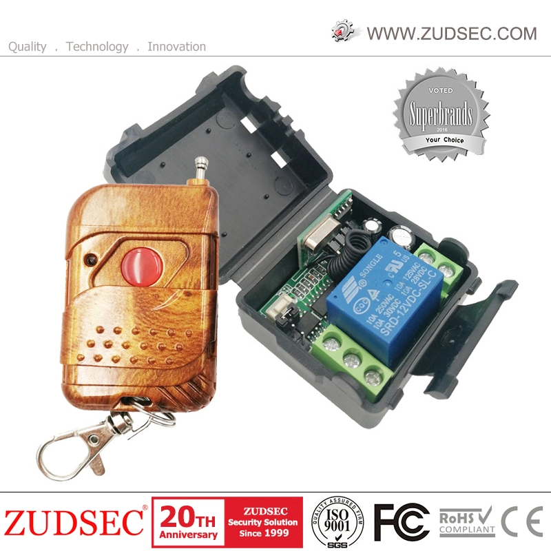 220V 1ch switch sem fios de luz LED Zdrr Remoto-101
