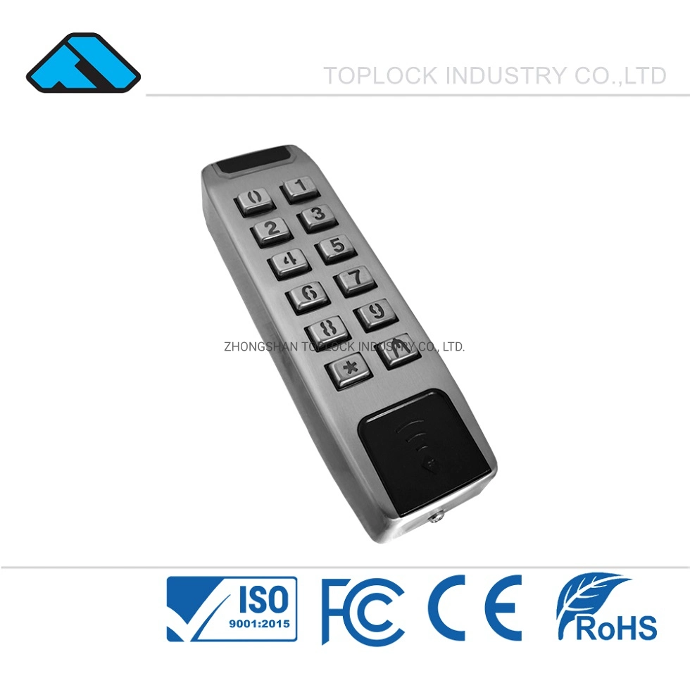 Bloqueo eléctrico acceso Digicode teclado de control de acceso con tarjeta RFID