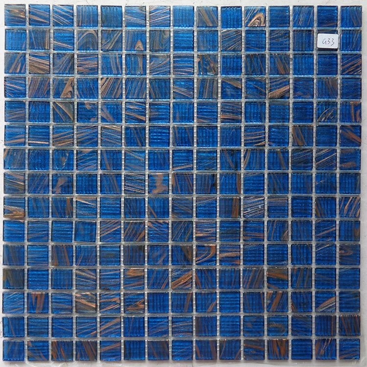 Mosaico piscina azul precio barato chino