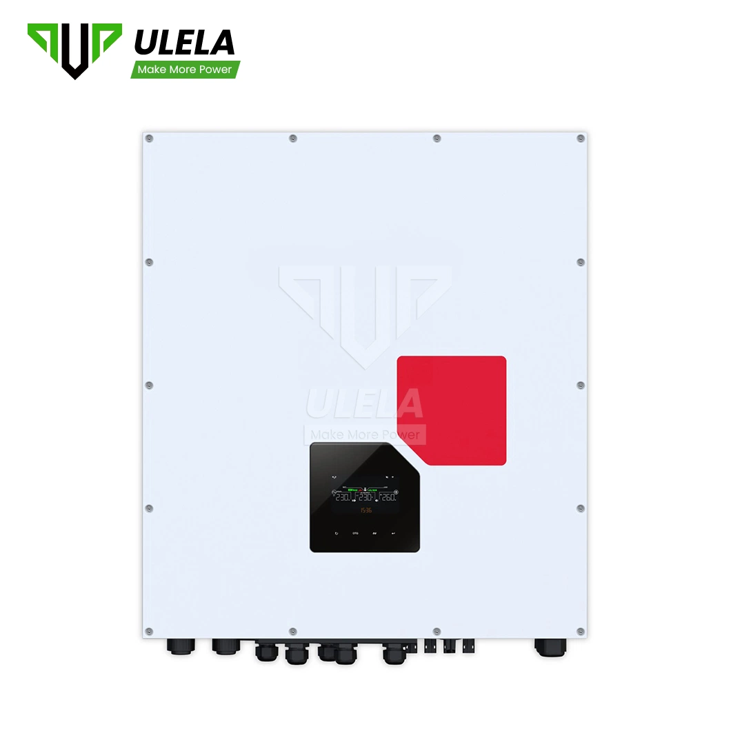 Ulela 50kw Grid-Tied Solar Inverter Factory 10kw Inverter on-Grid Single Phase China 5kw Single Phase Hybrid on Grid Power Inverter