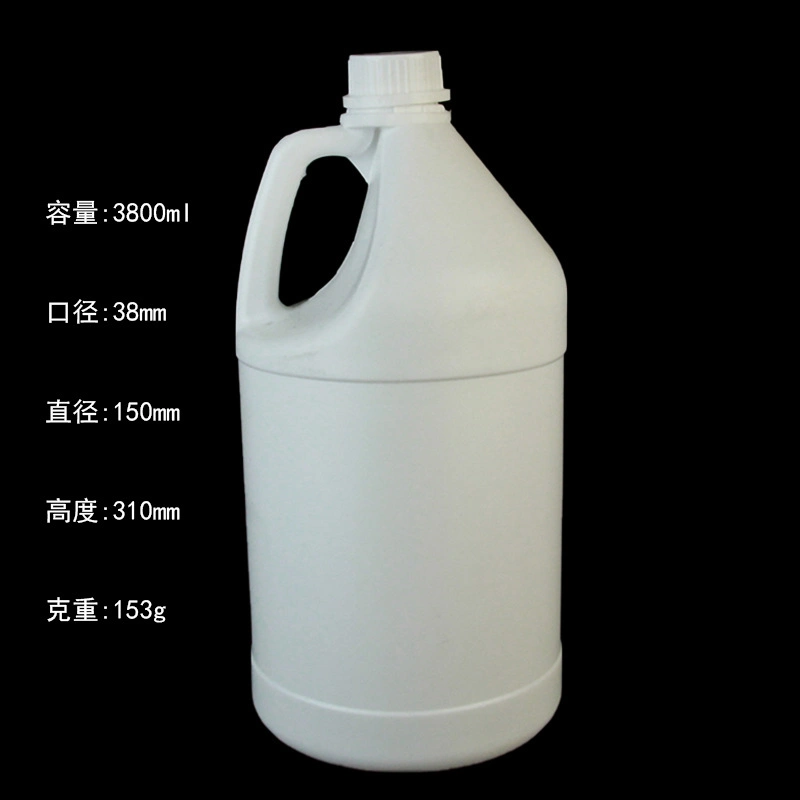 3.8L Gallon Raw Material Barrel Portable Plastic Packaging Bottle