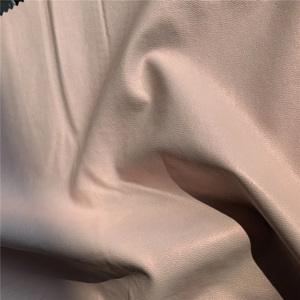 Hot Sale P80% PU20% PU Silver Leather Membrane Laminated Fabric