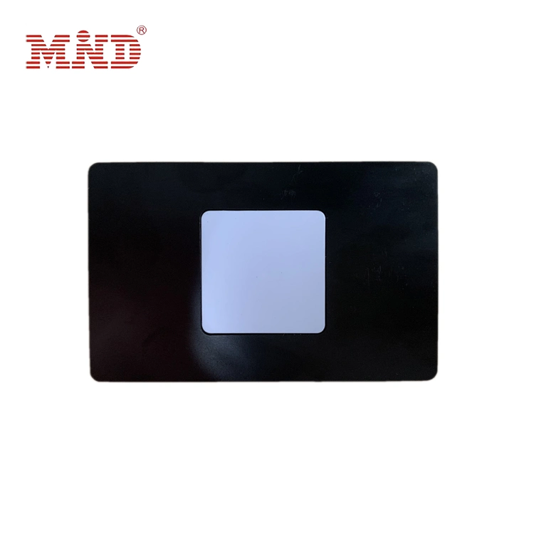 Blank Chip Hidden Business Metal NFC Card NFC Cheap Metal Cards Black