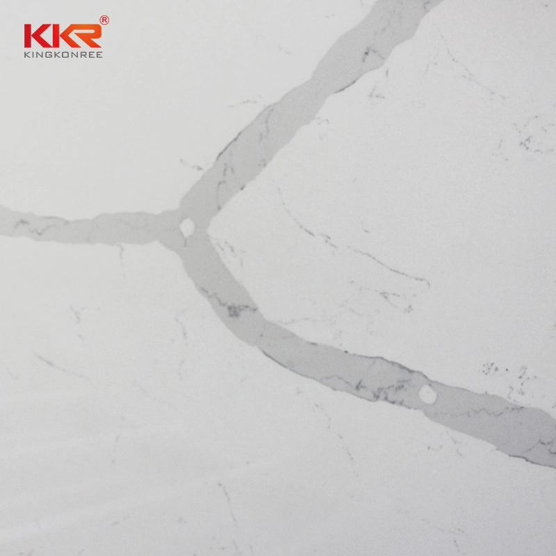 Kkr Customized Quartz Stone Kitchen Bench Top for Hotel 12.16