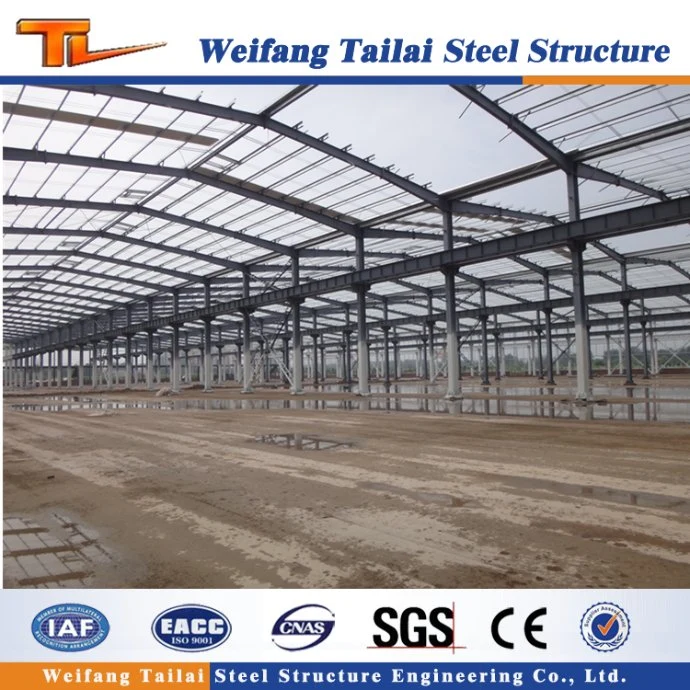 Multi Span Prefabricated Steel Frame