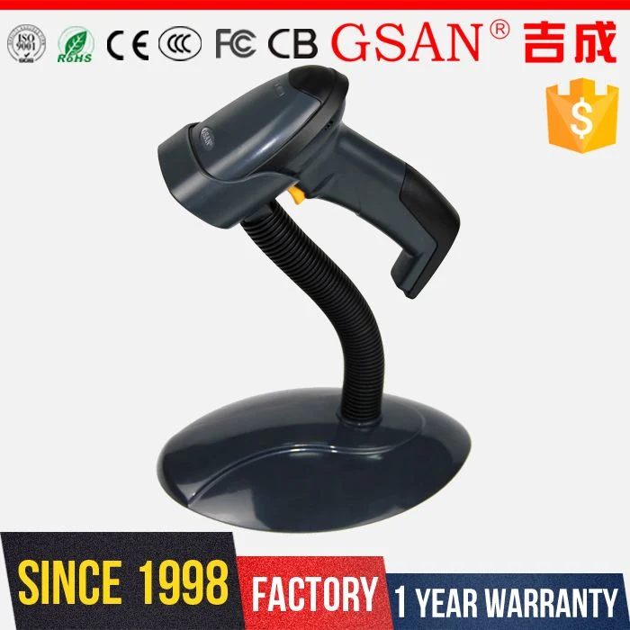 Wireless 1d Supermarket Laser Barcode Scanner