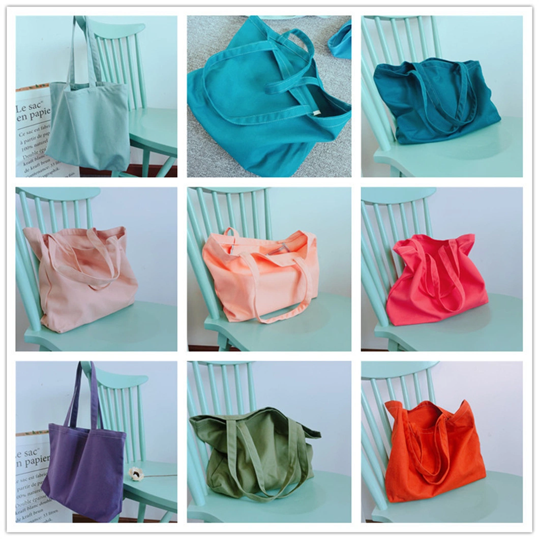 Good Quality Factory Directly Knot Fabric Cotton Tote Beach Canvas Bag Accept Customized Logo Gifts or Promotions Letter 35*40cm