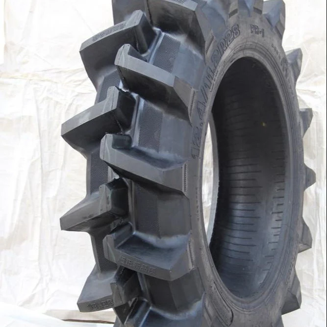 Low Price China Famous Factory with Natural Rubber PR-1 18.4-38-12pr Only Tyre with Natural Rubber Used in Paddyfield Bias Agricultural Tyre