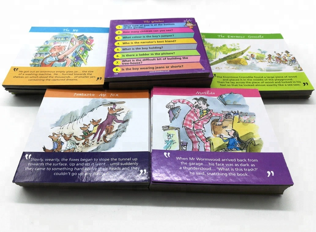 Built-in Magnet Box Packed Memory Kids Game Cards Children Education Cards