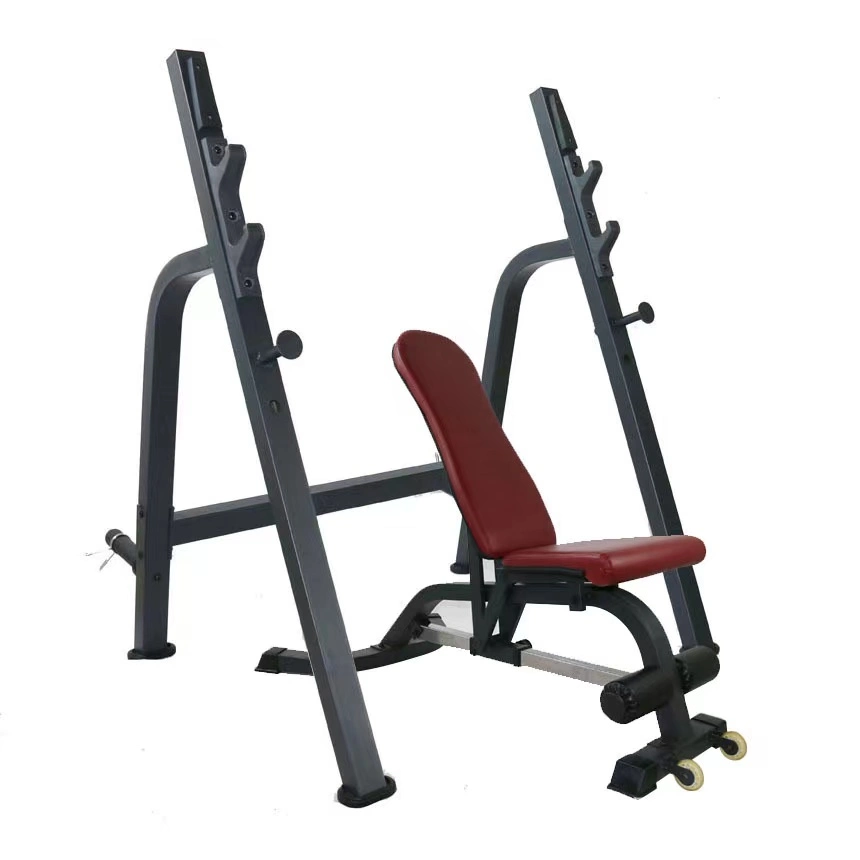 Light Home Gym Equipment Squatting Frame and Weight Lifting Frame Dumbbell Barbell Storage Rack