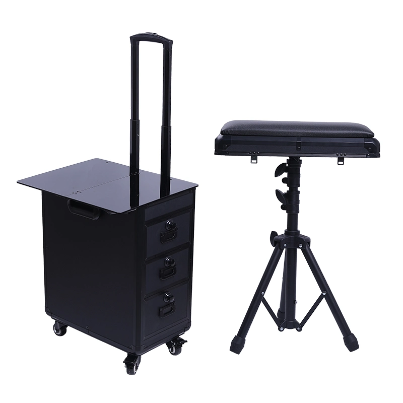 Wholesale/Supplier Portable Tattoo Trolley Case Luggage Work Station Tattoo Armrest Handle for Tattoo Studio Artist