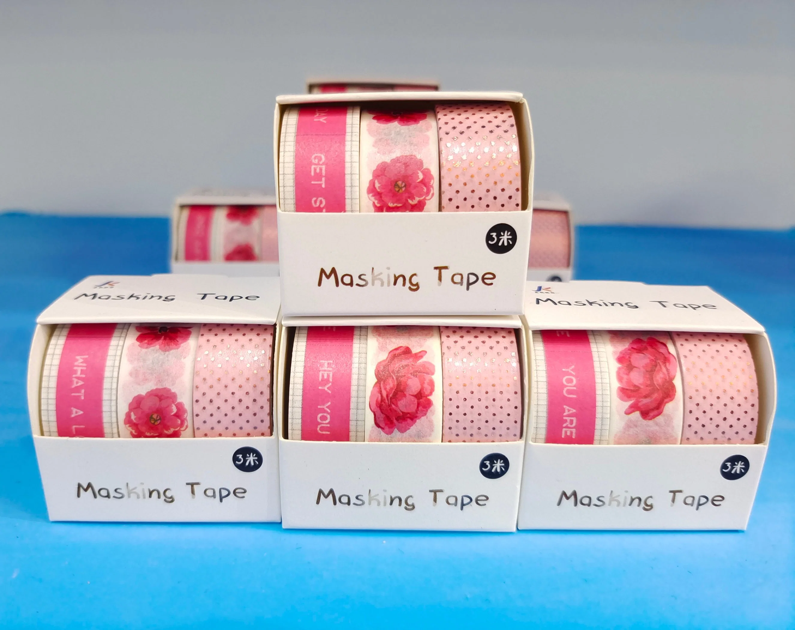 La novedad de cinta Washi Diseño personalizado para la decoración de productos de papelería