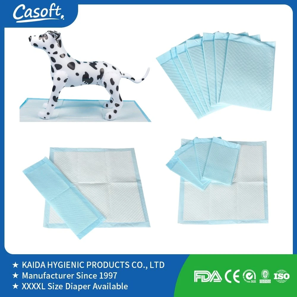 Disposable Comfortable Training Pad for Pet PEE Absorbent Magic Mats No Smell Big Absorption Can Be Customized Pet Peed Pad