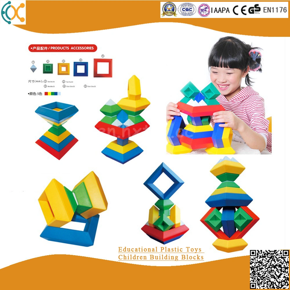 2018 Latest Educational Plastic Toys Building Blocks for Children