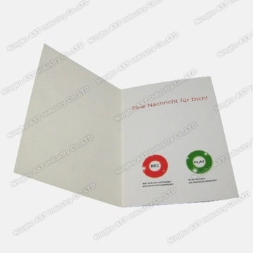 Musical Greeting Cards LED Postcard Music Printing Card