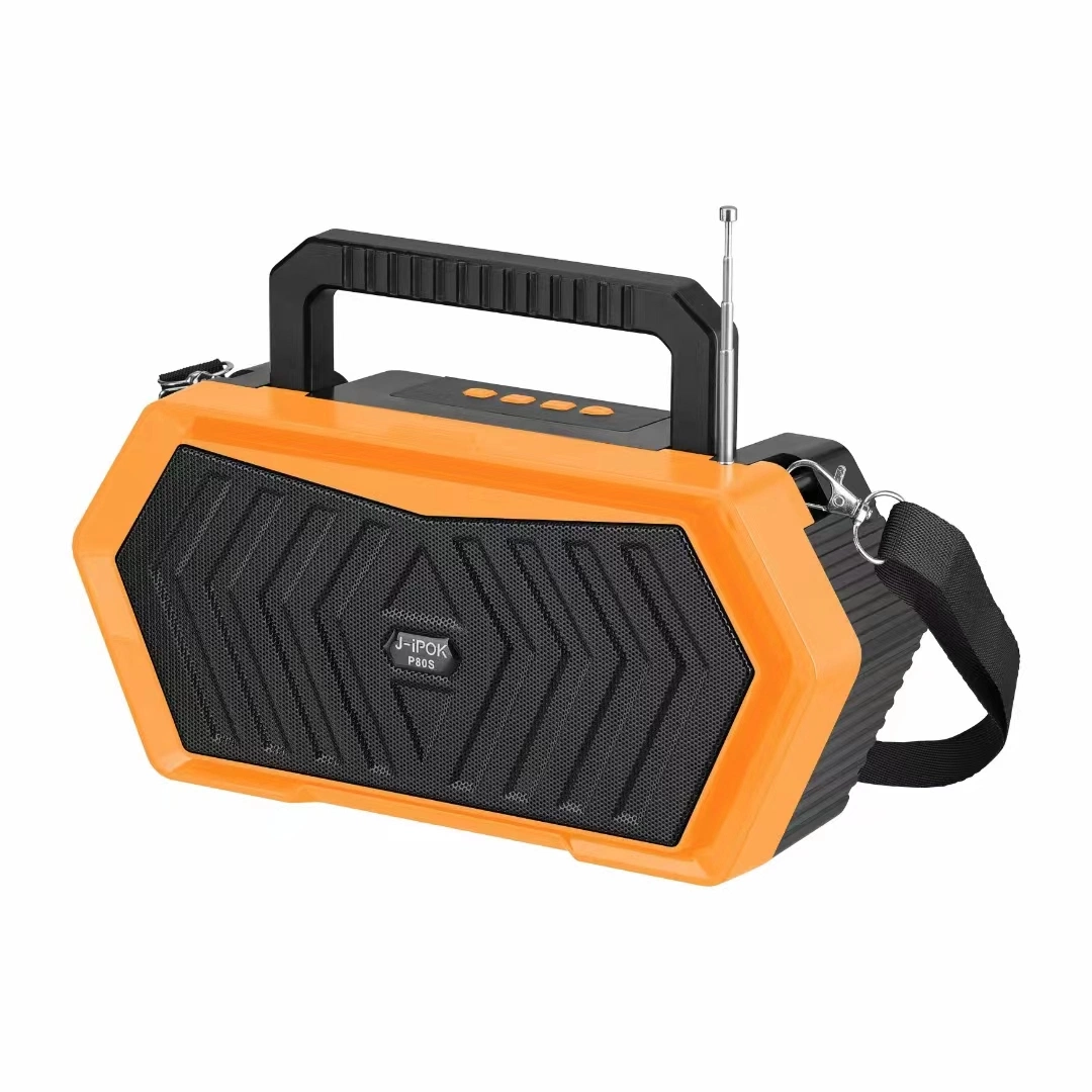 New Design P80s Mini Wireless Lound Speaker for Solar Funtion Hotseling