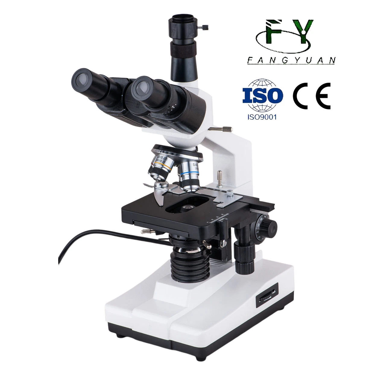40X-1600X Trinocular Stereo Optical Biological Microscope of Chinese Manufacture Xsp-100sm