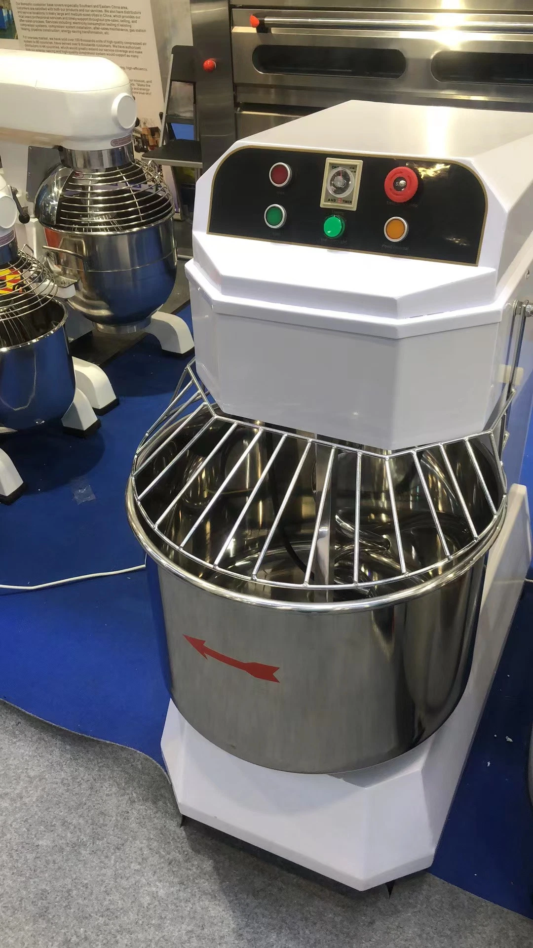 Food Equipment 3kg~100kg Bakery Equipment Dough Kneader Machine Bread Cake Pizza Mixer Spiral Mixer Baking Machine Dough Mixer