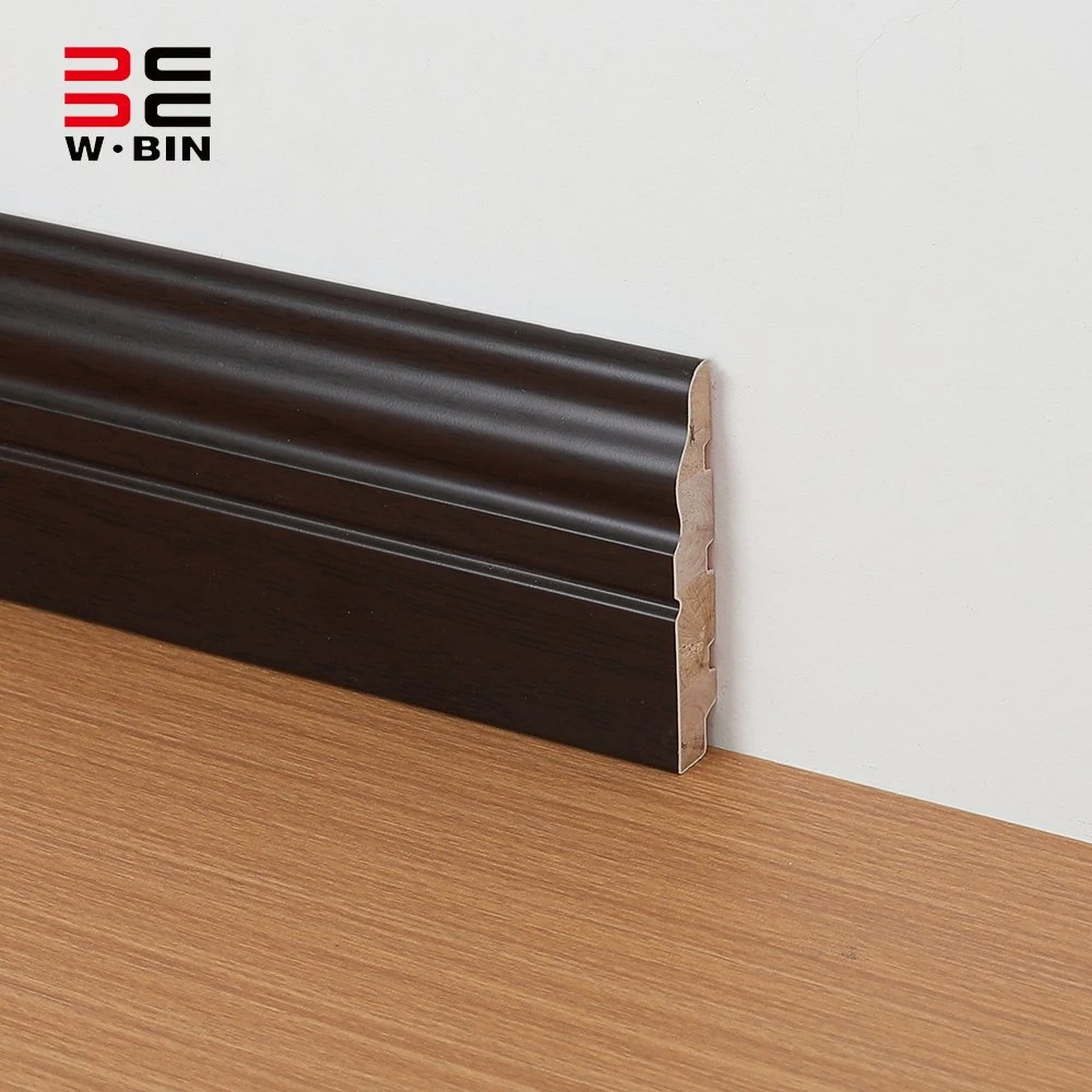 Solid Real Oak Wood Skirting Interior Flooring Accessory Wall Skirting Board Customized