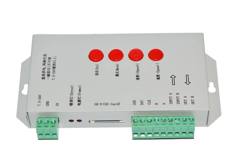 T-1000s SD Card Programmable LED Pixel Controller