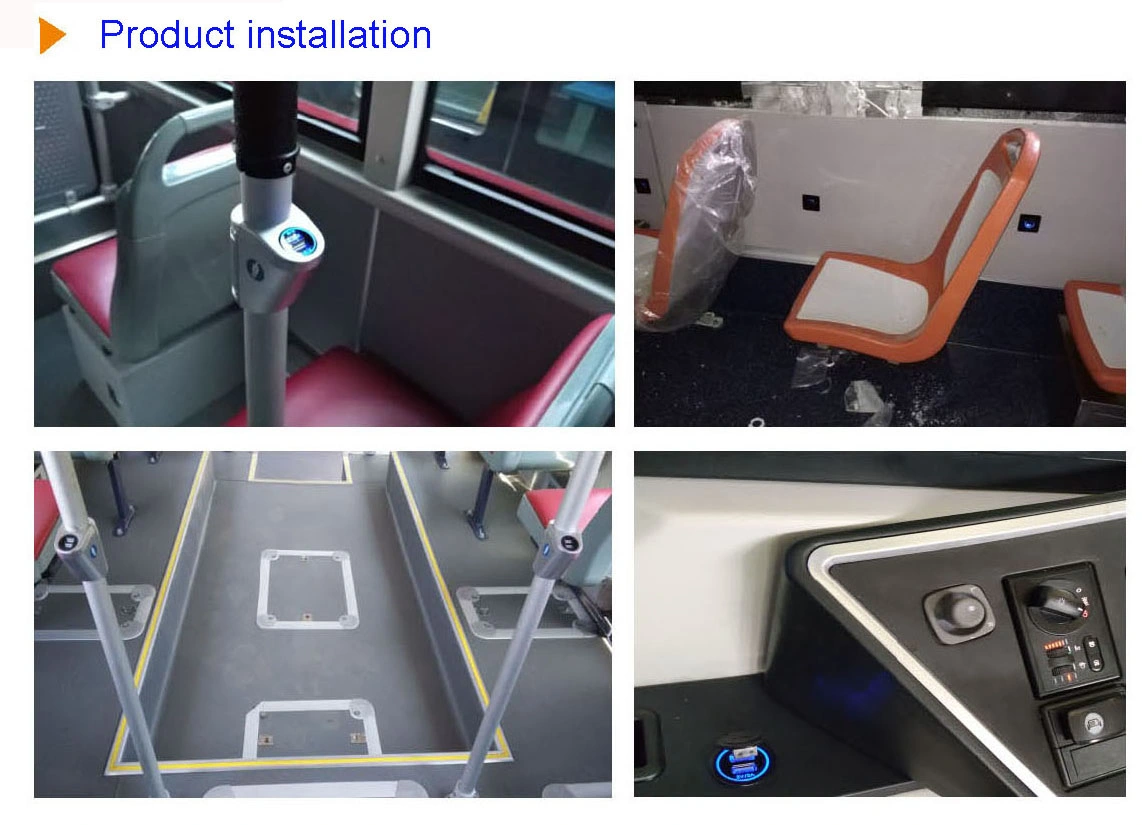 Bus USB Charger for Passenger USB Charger Socket for Bus