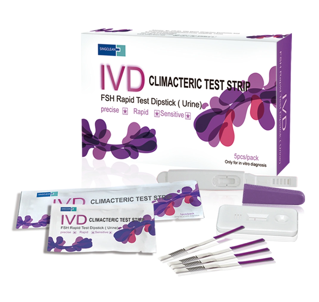 Ivd Product Fsh in Vitro Diagnostic Rapid Test for Female Climacterium Test