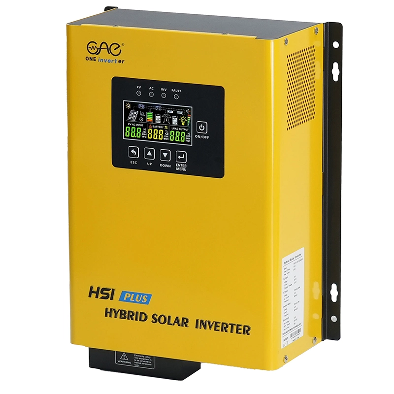 Hsi Plus Hybrid Inverter 1200 Watt Low Frequency Charger Pure Sinewave MPPT Solar Inverter