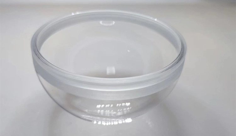 Lente de cúpula convexa BK7 de vidrio óptico con revestimiento Ar