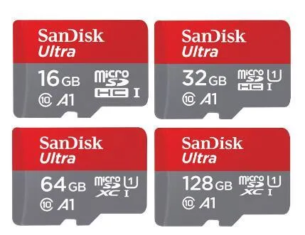سعة أصلية كاملة أصلية عالية الجودة 100% لـ Memory Card Micro بطاقة SD سعة 2 جيجابايت إلى 256 جيجابايت