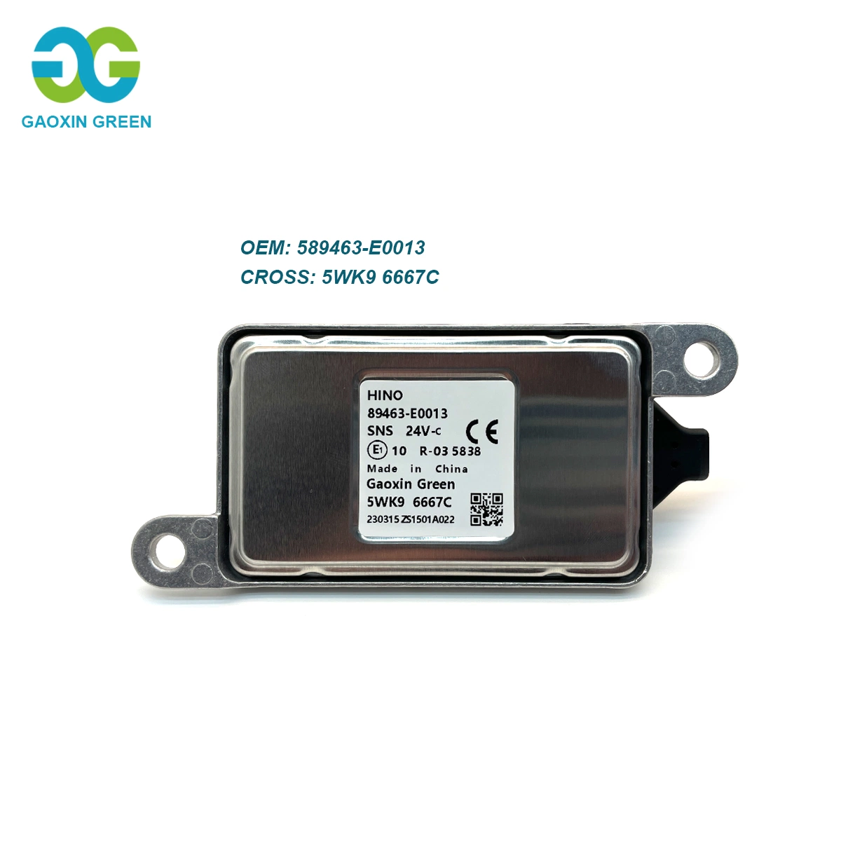 Gaoxinsens Auto Parts de nitrógeno de alta calidad del sensor de oxígeno Sensor Nox para Hino 5WK96667c 89463-E0013