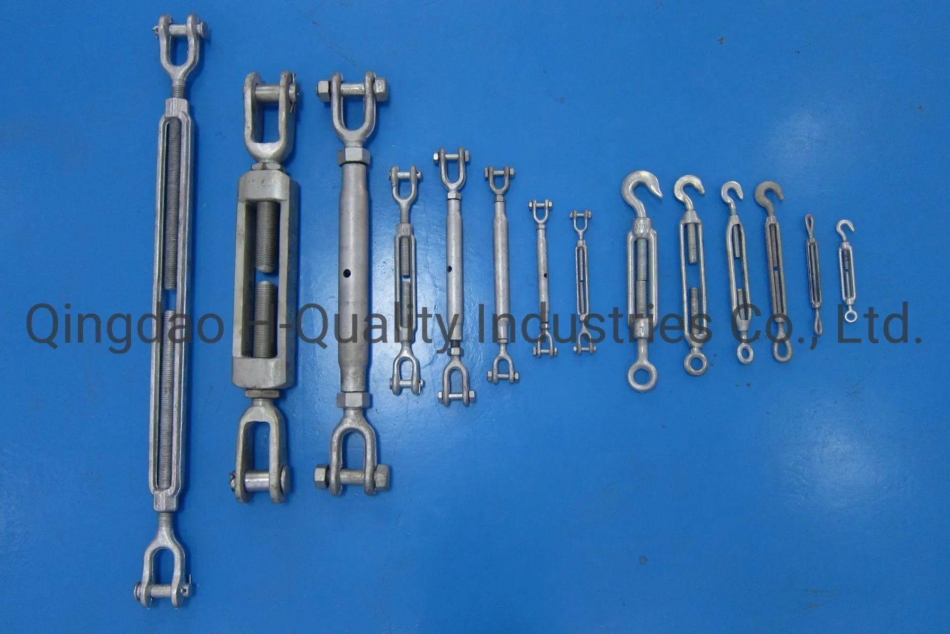 Us Type Drop Forged Carbon Steel J/J Rigging Screw Turnbuckles