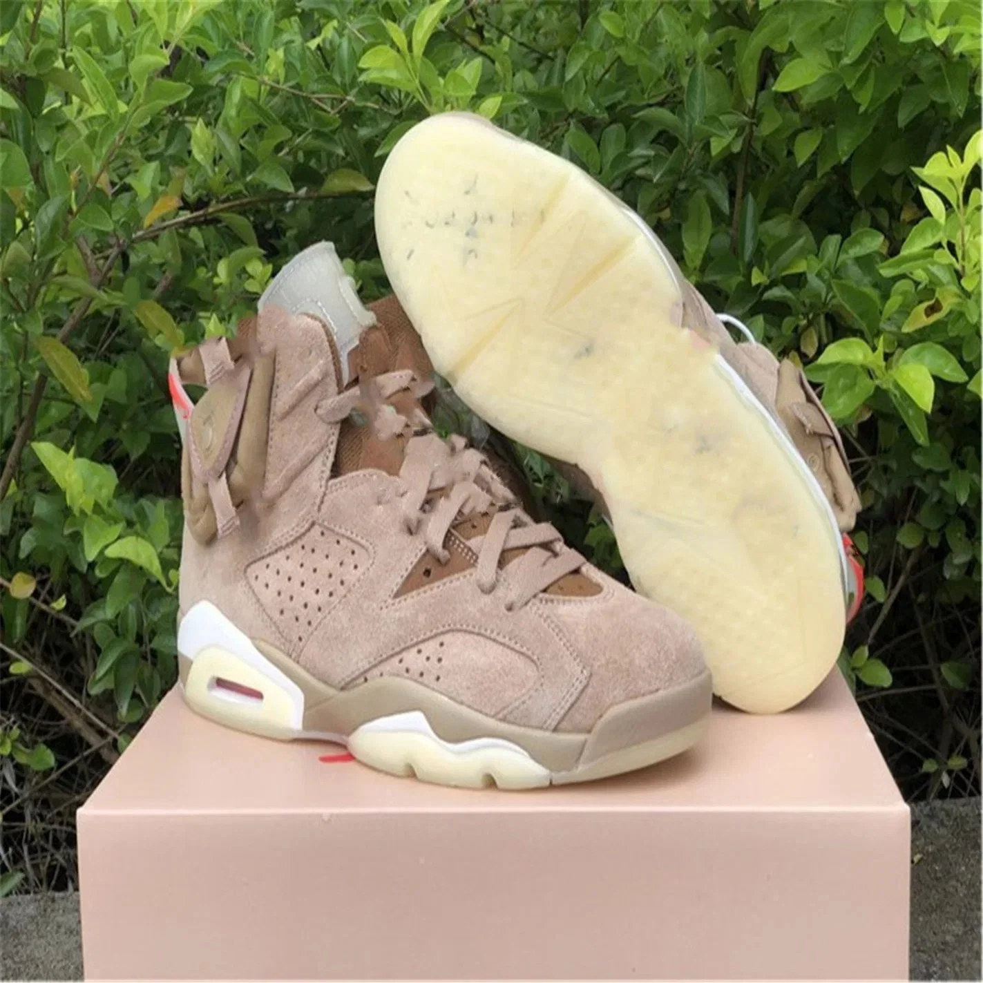 Dropshipping barato Travis Scott X 6s Moda Entrenadores Luxurys Diseñador Zapatos de Putian