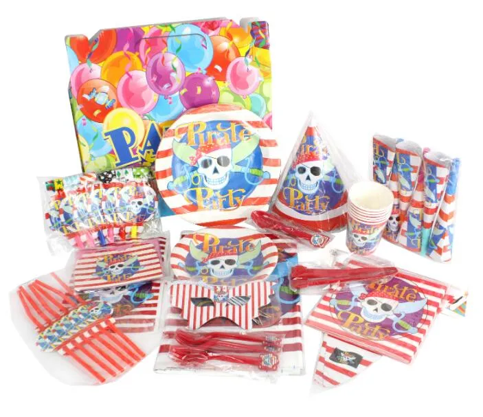 Custom Event Decorations Kids Birthday Party Supplies Sets